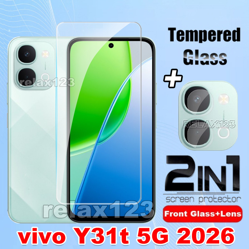 สําหรับ vivo Y31t 5G Full Screen Protector กระจกนิรภัยสําหรับ VIVO Y31T Y31 Y31t Vivo Y 31 T y31t 4G