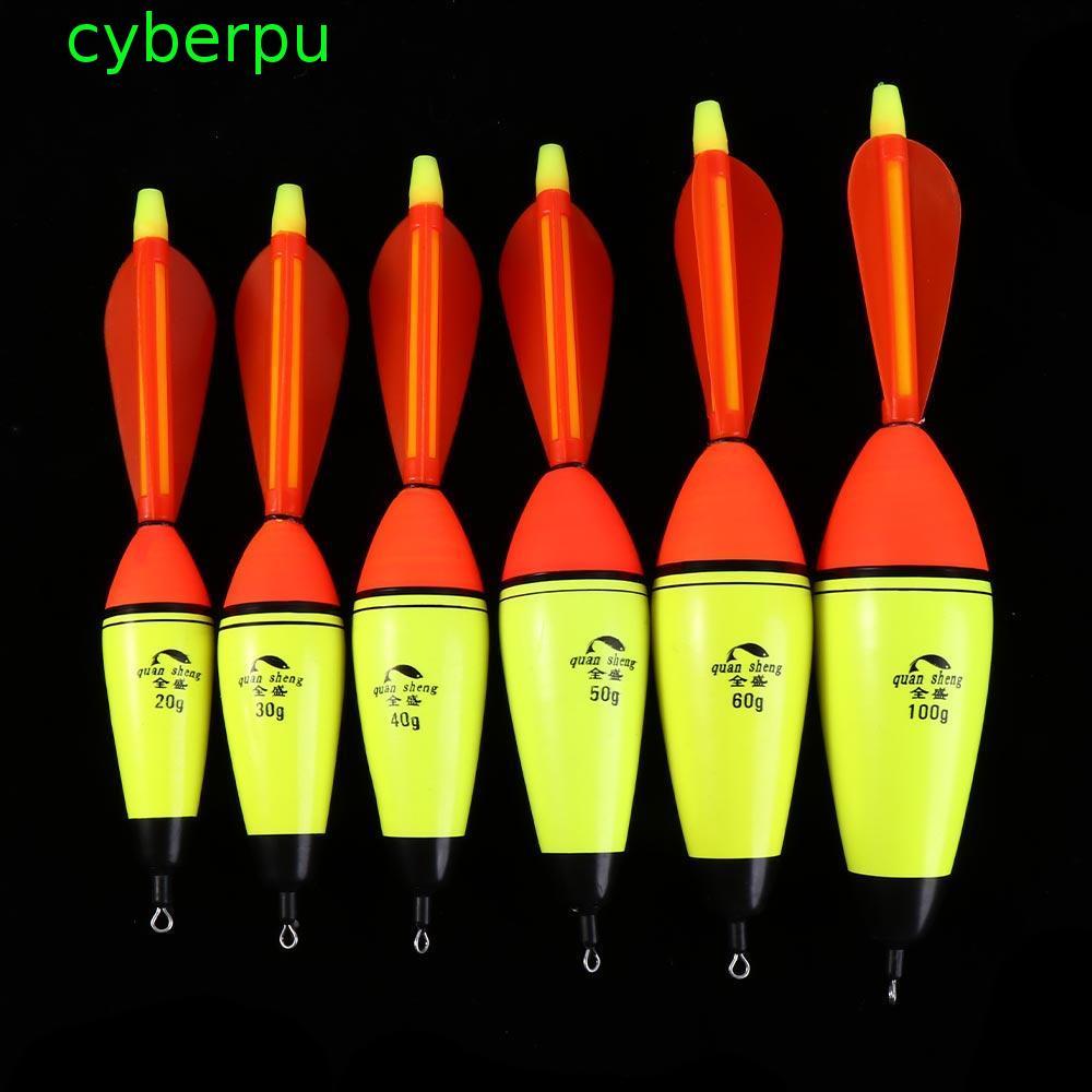 CYBERPULSE Night Fishing Float Fishing Tool Fishing Tackle EVA Float Luminous Foam Rock Fishing Fish