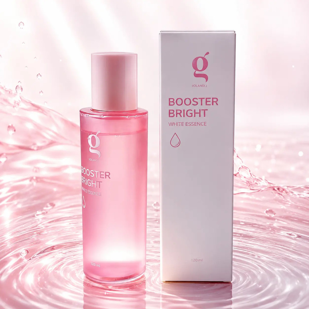 【ของแท้ 100%】GLAMM น้ำตบจบโทรม (ส่งตรงจากแบรนด์) BOOSTER BRIGHT WHITE ESSENCE (120 ML) ไม่ซื้อแล้วเส