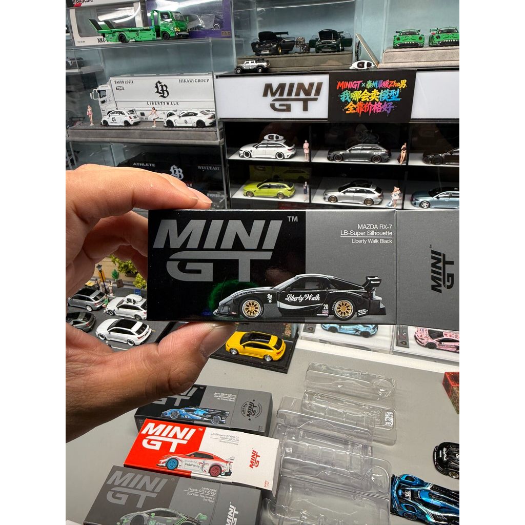 MINIGT785 เบอร์ 1: 64 ล้อแม็ก MAZDA RX-7 L