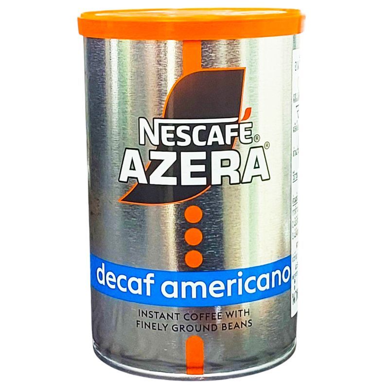เนสกาแฟอเซร่าอเมริกาโน่ดีคาฟ 90กรัม Nescafe Azera Americano Decaf 90g. [หมายเลขบาร์โค้ด 8445290044853]
