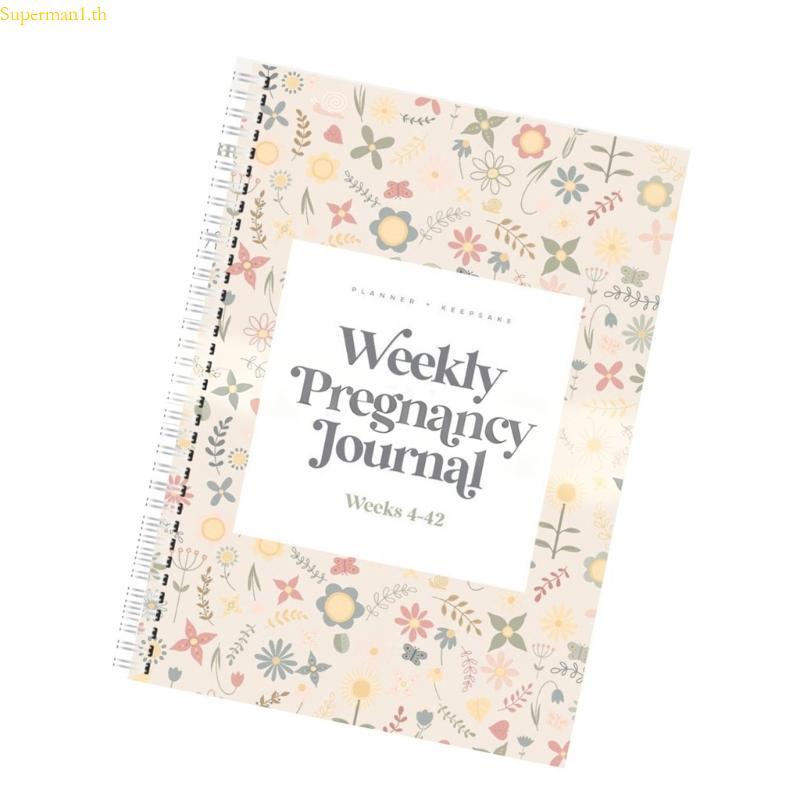 ที่ดีที่สุด 4-42 Week Journal สมุดบันทึกสําหรับบันทึกอาหารการออกกําลังกายและนัดหมายในสมุดบันทึกกระดา