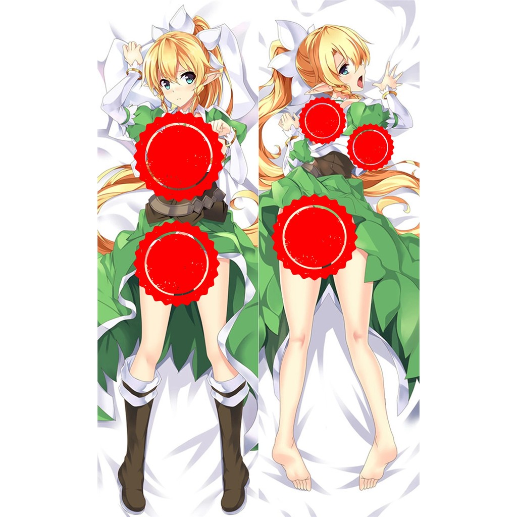 Kirigaya Suguha ดาบศิลปะออนไลน์อะนิเมะ Dakimakura กอดหมอน Body Case Props พิมพ์สองด้านผ้าปูที่นอน