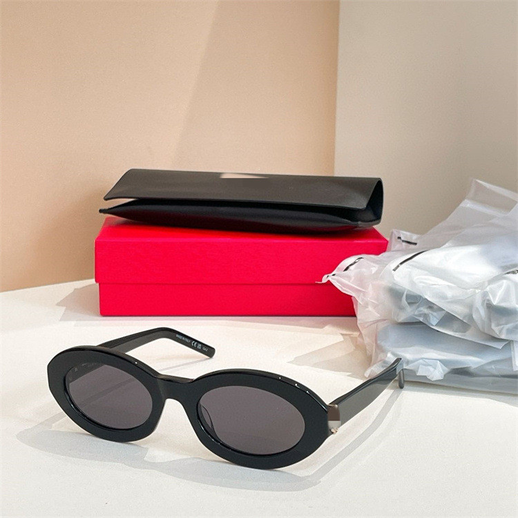 V2VJ Y/S Sunglasses similar to those worn by internet celebrities and stars, fashionable oval-shaped