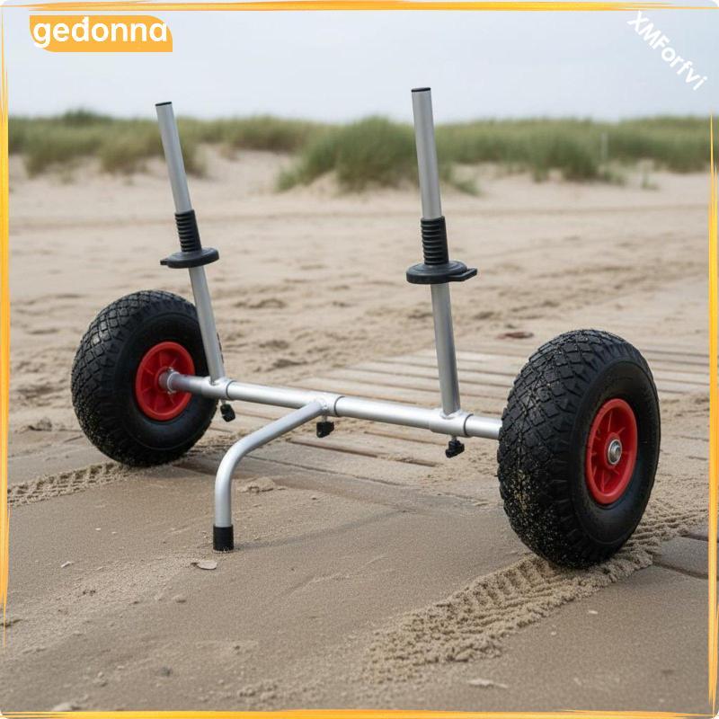 [gedonna] Kayak Transport Cart Portable Folding Boat Carrier Adjustable Frame Heavy Duty Cart for Ka
