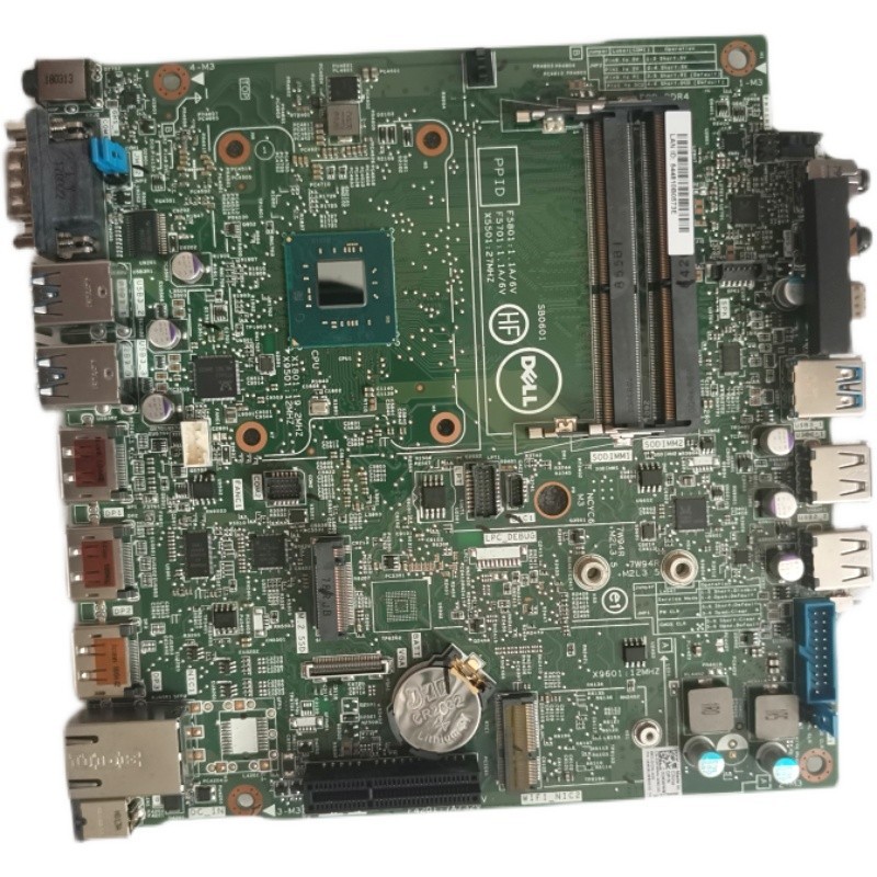 Dell DELL Wyse 5070 เมนบอร์ด Thin Client Section 2KWWN Integrated J5005U ไม่มีหน่วยความจำแฟลช