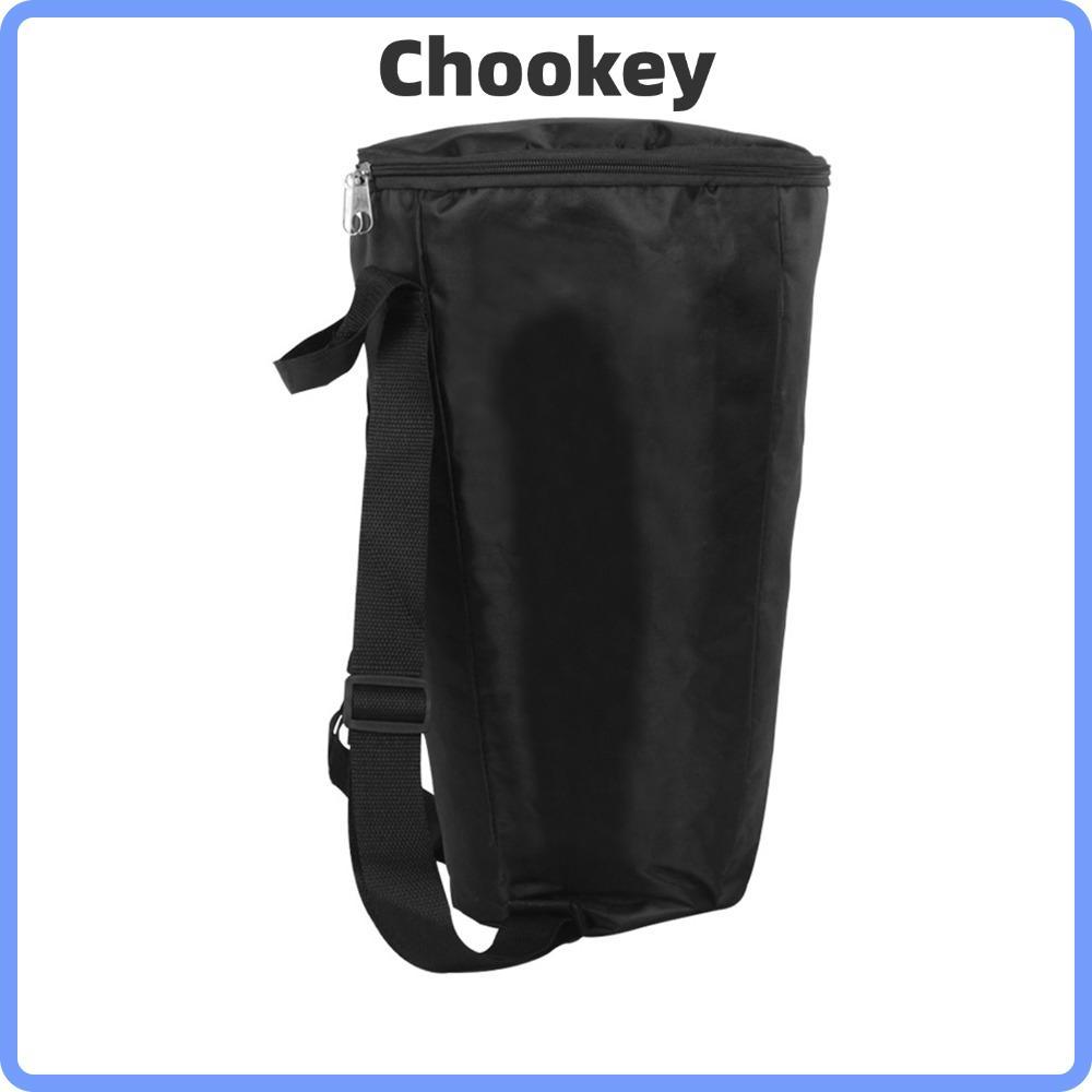 CHOOKMY Drum Carry ,สีดําผ้าDjembe Drum Bag,ทนทาน8นิ้วขนาดกลองกระเป๋าสะพายสําหรับDjembeกลอง