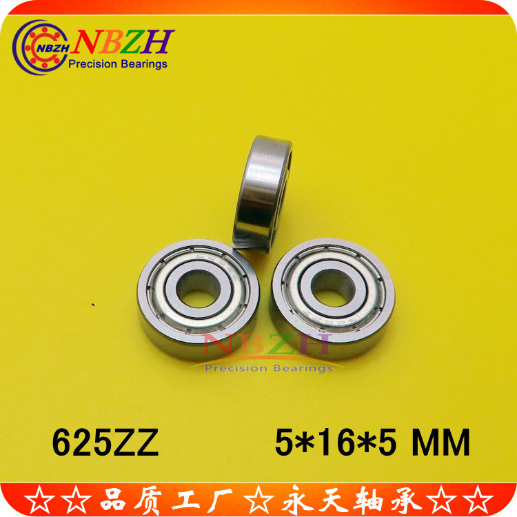 ตัดลวดแบริ่งสแตนเลส S625ZZ 625ZZ 625-2RS R-1650HH 5 * 16 * 5 มม. QB77