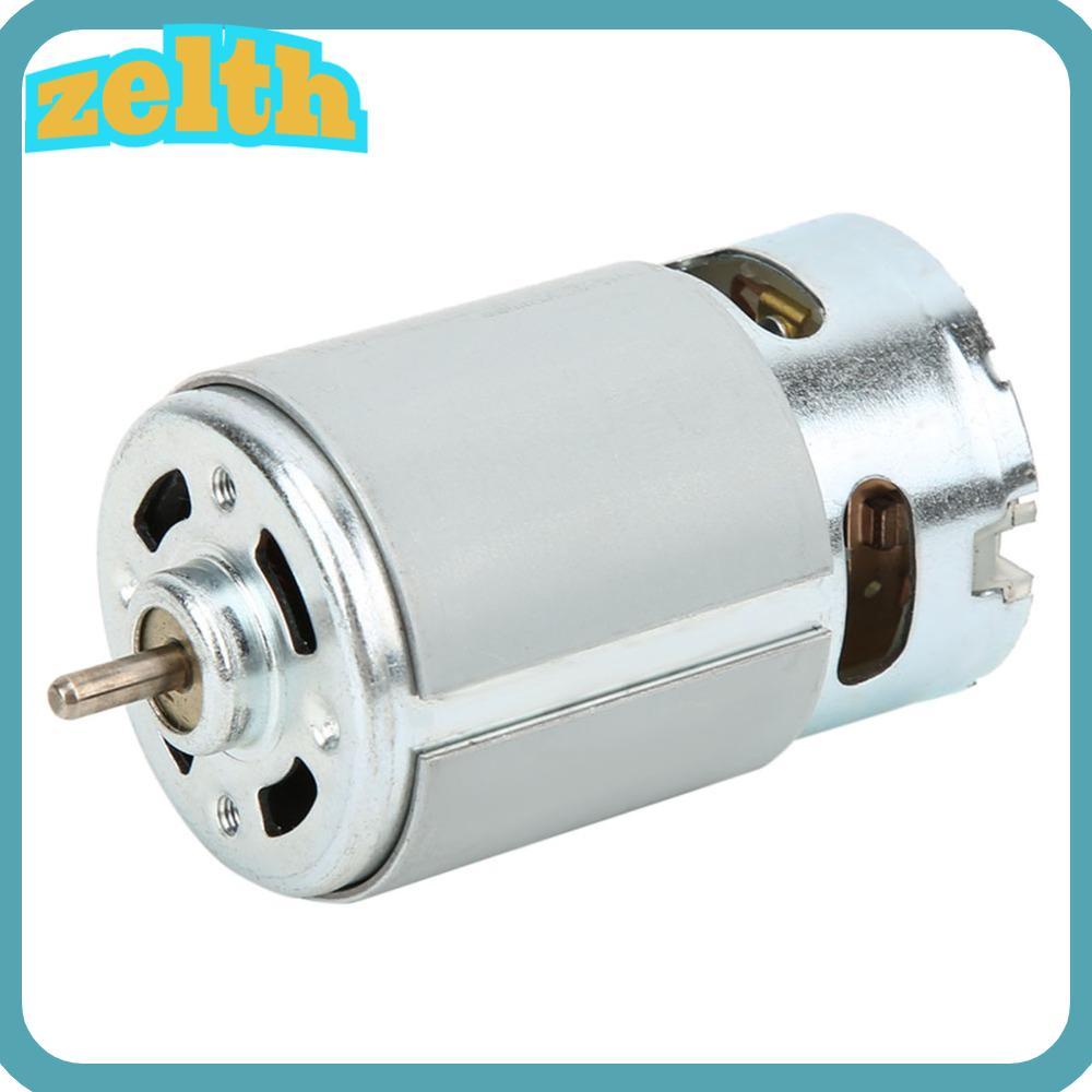 ZELTH Micro Motor, RS-550 DC 12V Electric Gear Motor, ทนทานไร้สายต่างๆ 25000 RPM Power Tool Motor สํ