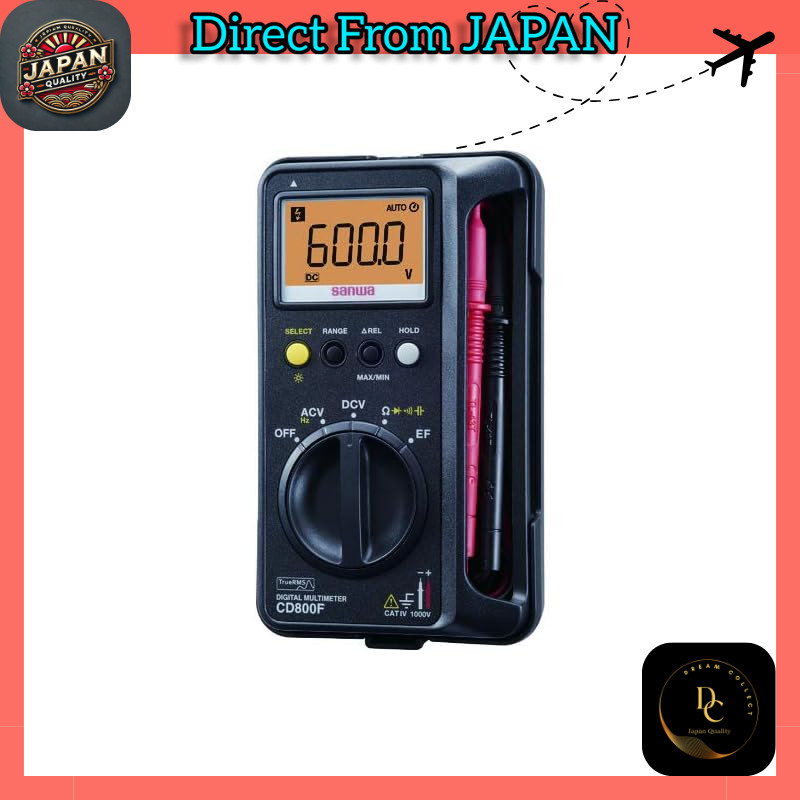 Sanwa Electric Instrument Digital Multimeter CD800F-P