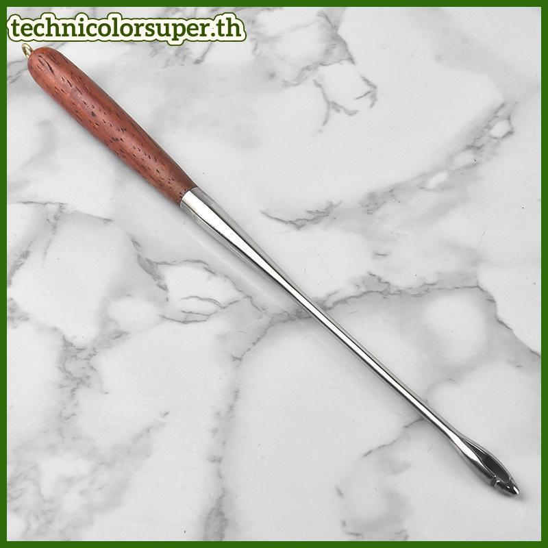 Technicolorsuper ตะขอตกปลา Remover สแตนเลสด้ามยาวขยายหัวคอลึกปลอดภัยตะขอปลา Extractor สําหรับตกปลา T