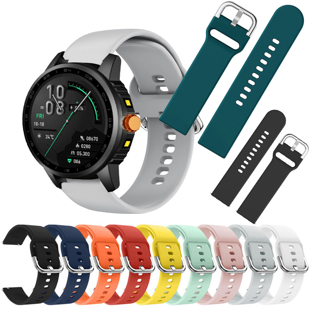 Laxasfit GT12 สมาร์ทนาฬิกาซิลิโคนสําหรับ Laxasfit GT12 SmartWatch เปลี่ยนสายรัดข้อมือสร้อยข้อมือ
