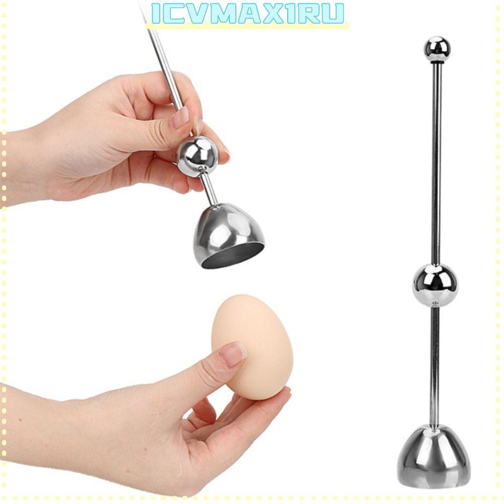 ICVMAX1RU Egg Cracker Snipper Shell Egg-Knocker Cutter Egg Cracker