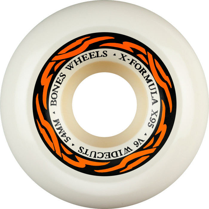 Bones X-Formula Widecut 95A V5 Skateboard Wheels 54mm