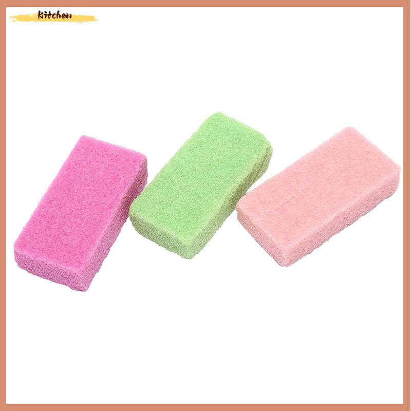 XDT หินภูเขาไฟฟองน้ํา Exfoliate Foot Care ลบ Hard Dead Skin Feet Rasp KCP