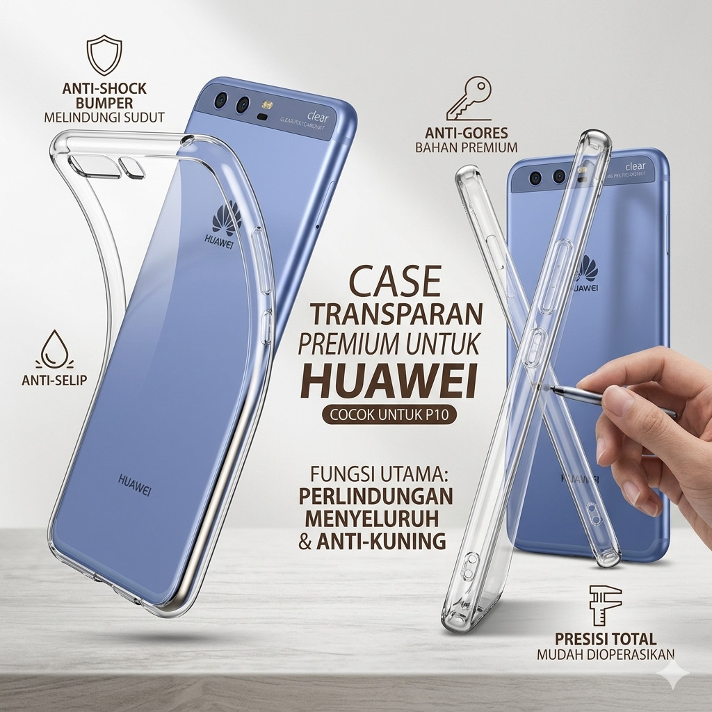 CASE SUITABLE สําหรับ HUAWEI P10 / P10 PLUS / P20 / P20 PRO / P20 LITE / P30 / P30 PRO / P30 LITE / 