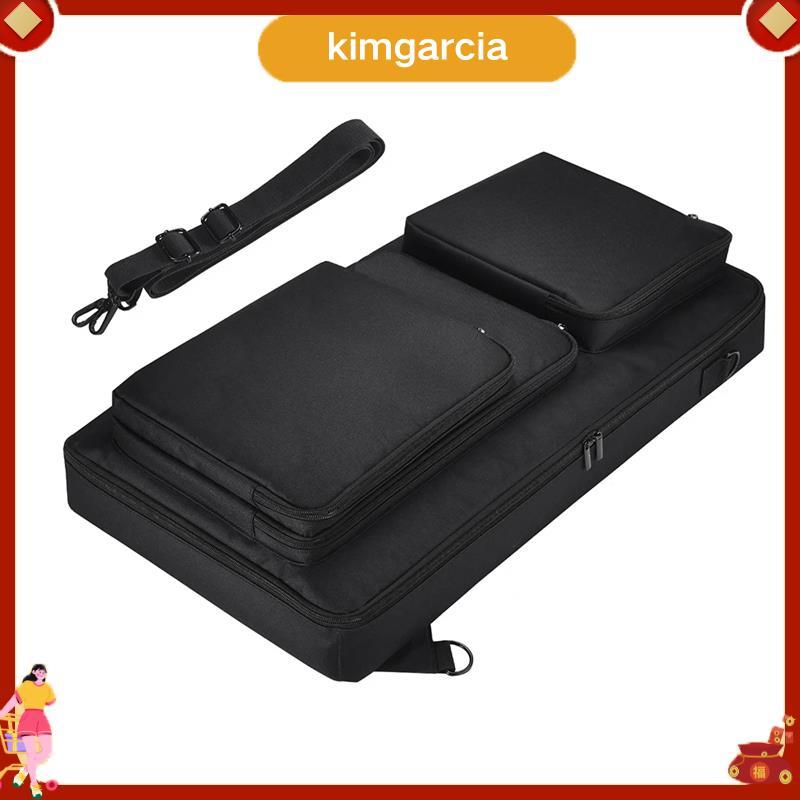กระเป๋าพกพาkimgarcia พร้อมสายสะพายไหล่สําหรับ -FLX6 -SX2 -SX3 DJ Controller Travelling Case