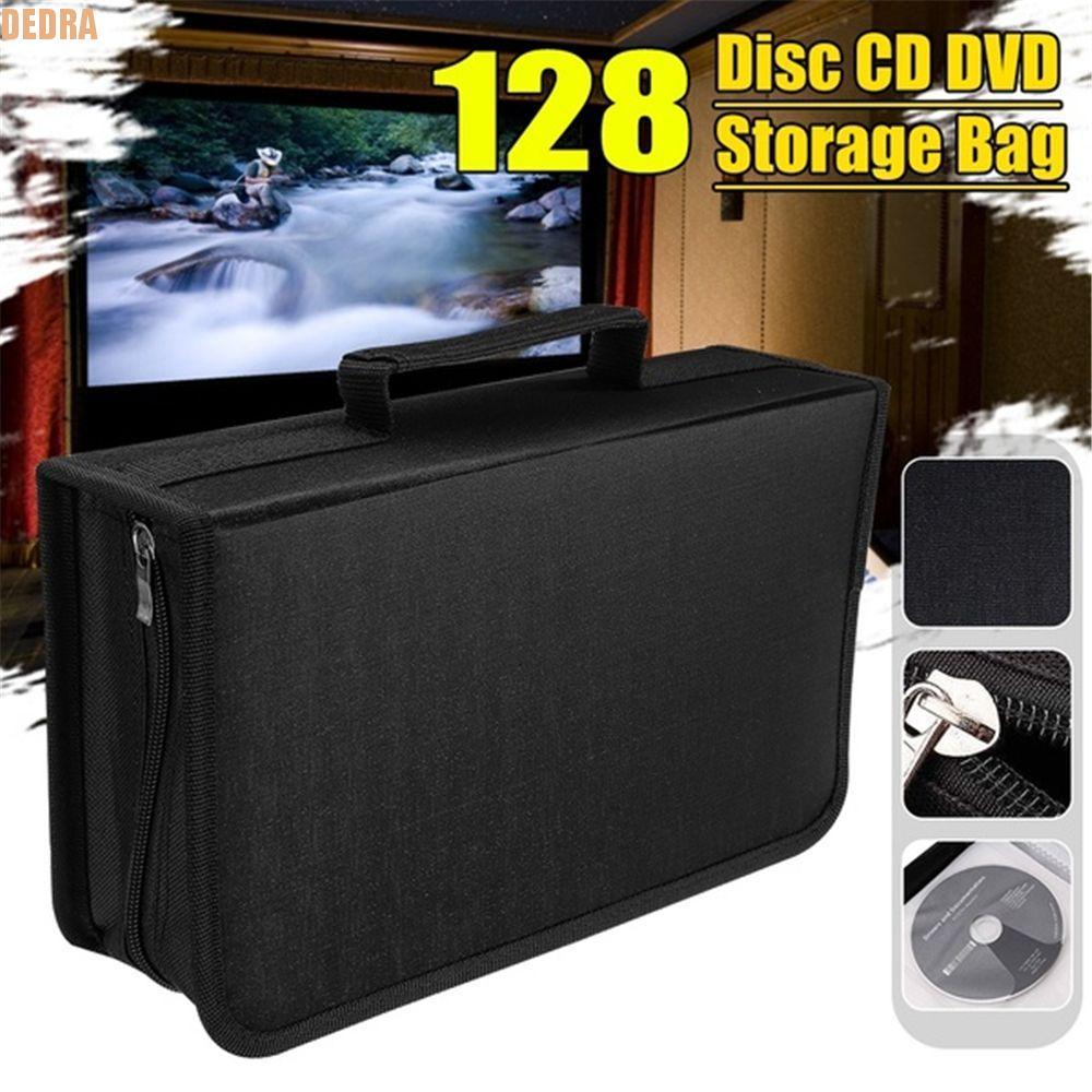 DEDRA Organizer แบบพกพาทนทานรวบรวมอัลบั้มอุปกรณ์เสริมเกม CD DVD VCD Holder