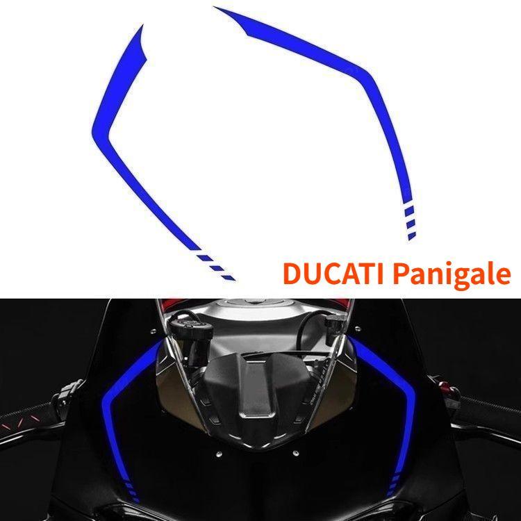 Suitable for DUCATI bike decals, Panigale V4 SP V4R V4S motorcycle front stickers