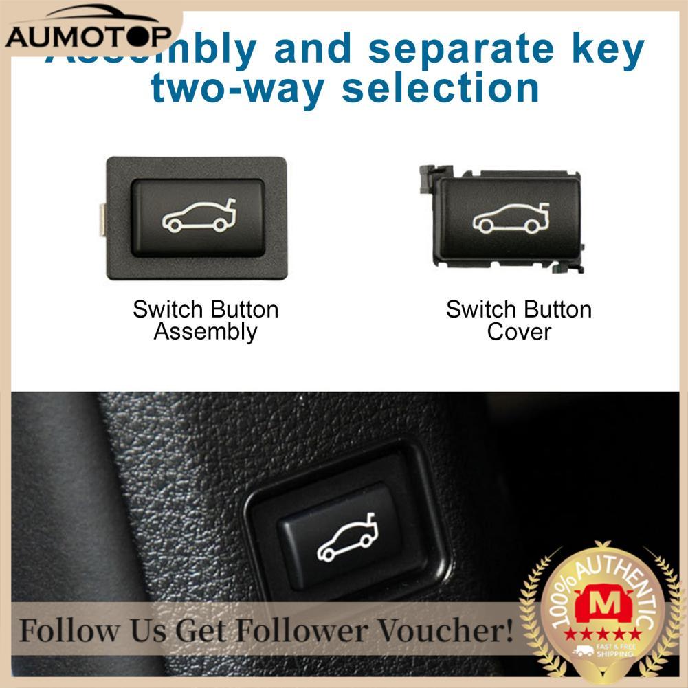 AUMOTOP Tailgate ด้านหลังปุ่มสวิทช์ฝาครอบสําหรับ BMW 1 2 3 4 5 6 7 X1 X3 X4 Z4 Series E60 E70 E90 F2