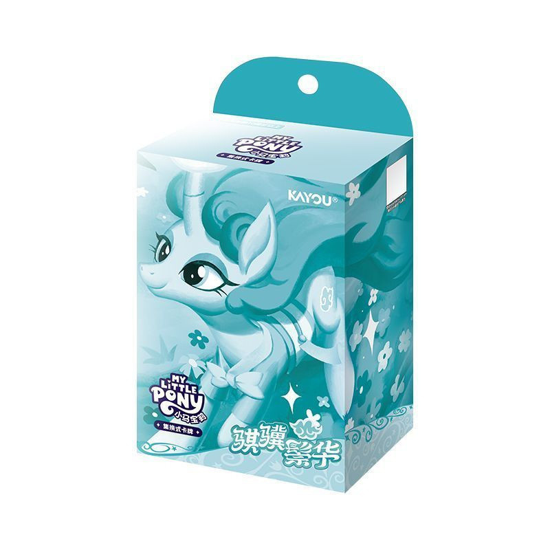 การ์ดการซื้อขาย My Little Pony Qiji Mane Official Flagship Store การ์ดต่อสู้ TCG ล่วงหน้า