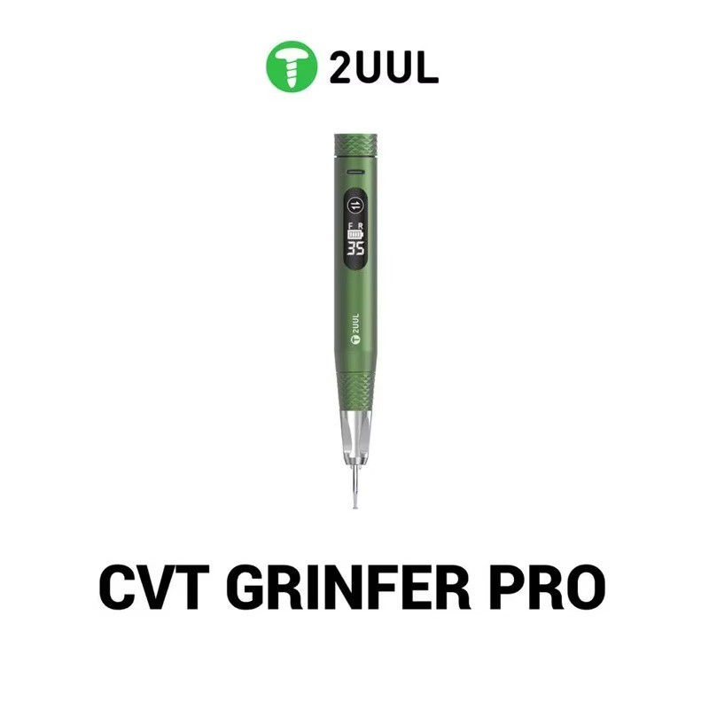 2UUL DA85 CVT Pro Coreless มอเตอร์บดปากกาจอแสดงผลความเร็วเครื่องมือขัดแบบปรับได้สําหรับซ่อมเมนบอร์ดโ