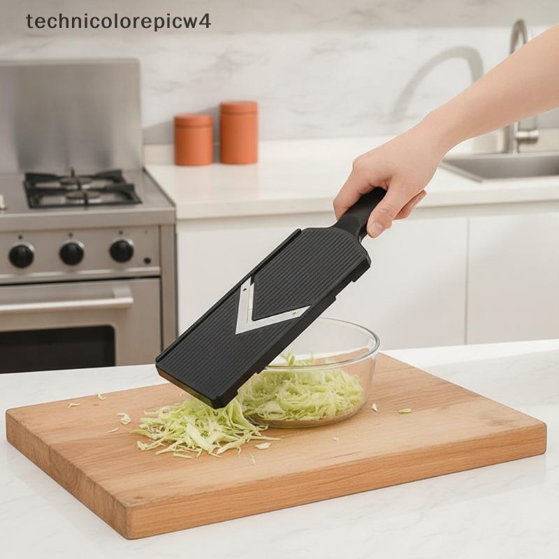 Tpth เครื่องขูดกะหล่ําปลีมัลติฟังก์ชั่นทนทาน BPA-Free Veggie Shredder สําหรับมันฝรั่งแตงกวาหัวหอมสลั