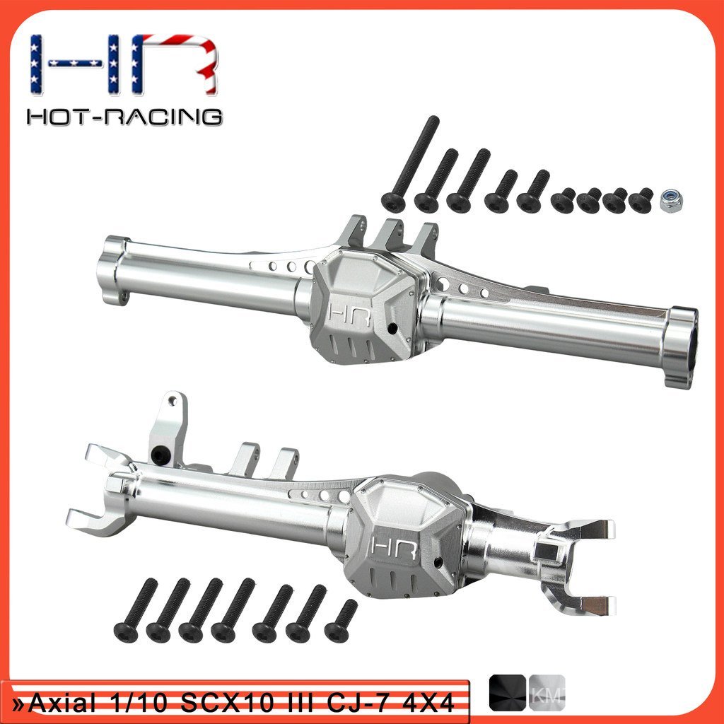 HR Axial 1/10 SCX10III Jeep CJ-7 ชุดเปลือกสะพานอลูมิเนียม