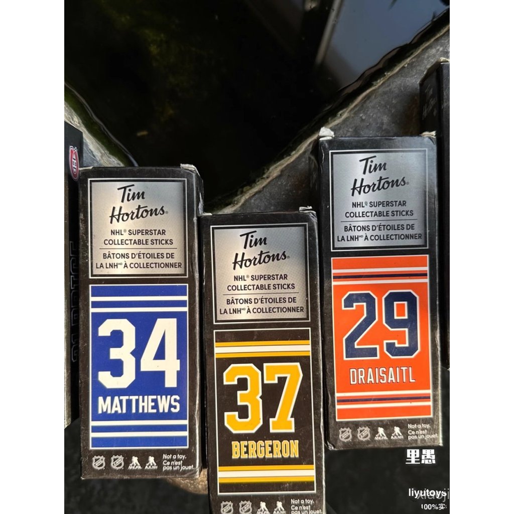 พร้อมสต็อกของแท้ Tim Hortons Limited NHL Ice Hockey League Ice Hockey Hockey Cue Model Collection Ol