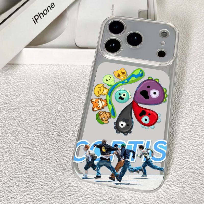CORTIS/CORTIS เคสโทรศัพท์โปร่งใสรูปสัตว์ขนาดเล็กเหมาะสําหรับ IPhone/Bbiou