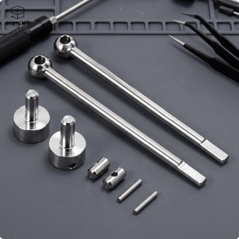 [szgrqkj3] รถระยะไกลเพลาโลหะสําหรับ MN78 MN98 MN99S MN82 MN82S RC Drivetrain เพลาเฟืองเกียร์ Part