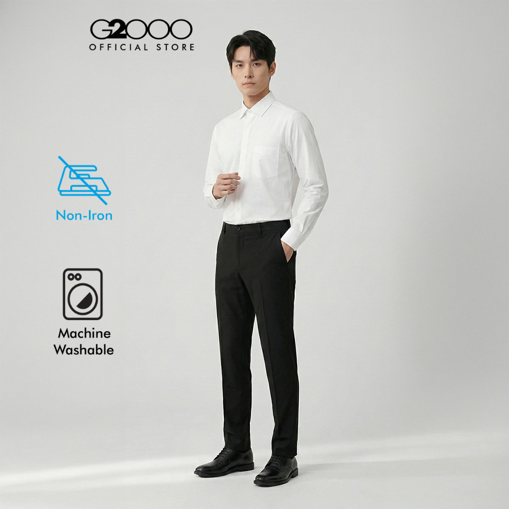 G2000 เสื้อเชิ้ตแขนยาวแบบทางการสำหรับผู้ชาย ทรง Smart Fit รุ่น 61122612