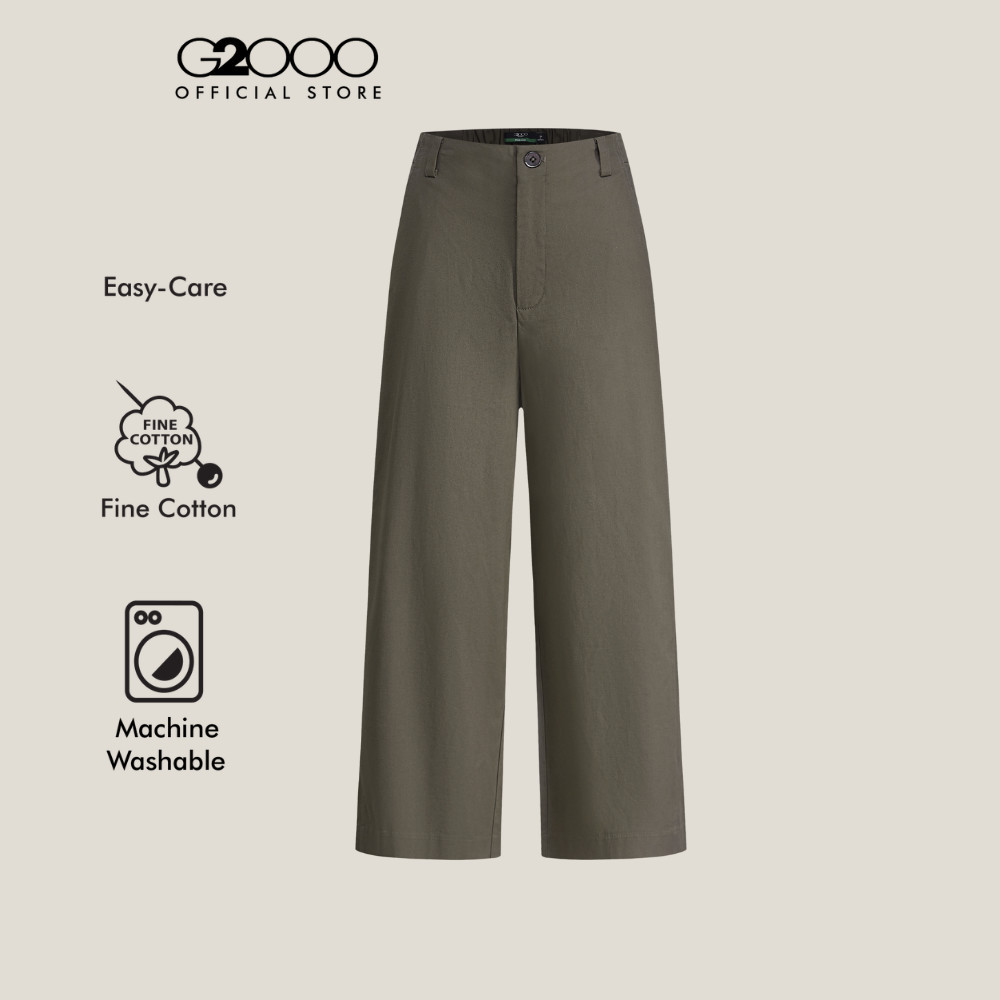 G2000 กางเกงขายาวสำหรับผู้หญิง ทรง Wide Leg/Palazzo รุ่น 61263067