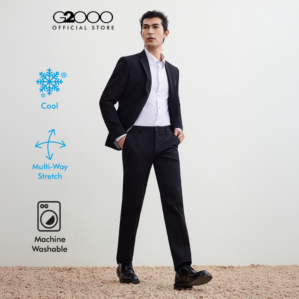 G2000 เสื้อสูทสำหรับผู้ชาย Smart Fit รุ่น 5611308299 สีดำ