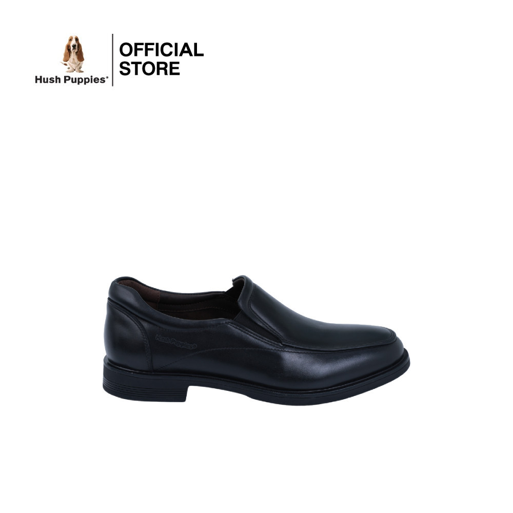 Hush Puppies รองเท้าผู้ชาย รุ่น  HP 8HDFB4415A - สีดำ (รองเท้าทางการหนังแท้ แบบสวม)