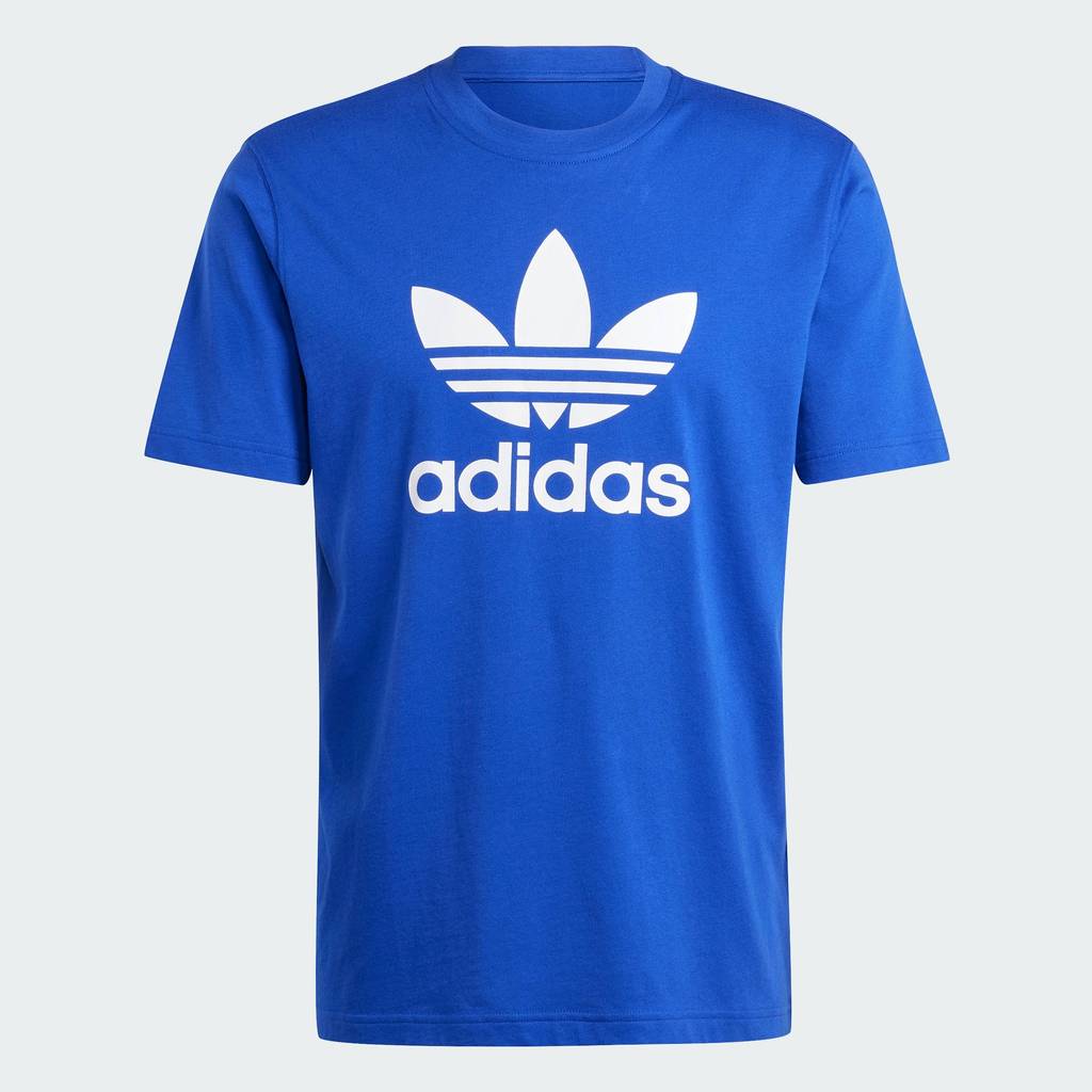 adidas Lifestyle Adicolor Trefoil Tee Men Blue IZ3058