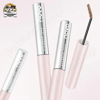 NOVO มาสคาร่าคิ้ว กันเหงื่อ สีติดทน หัวแปรงเล็กพิเศษ ไม่เป็นก้อน ปัดคิ้วธรรมชาติ มี 3 เฉดสี เข้ากับสีผมทุกโทน