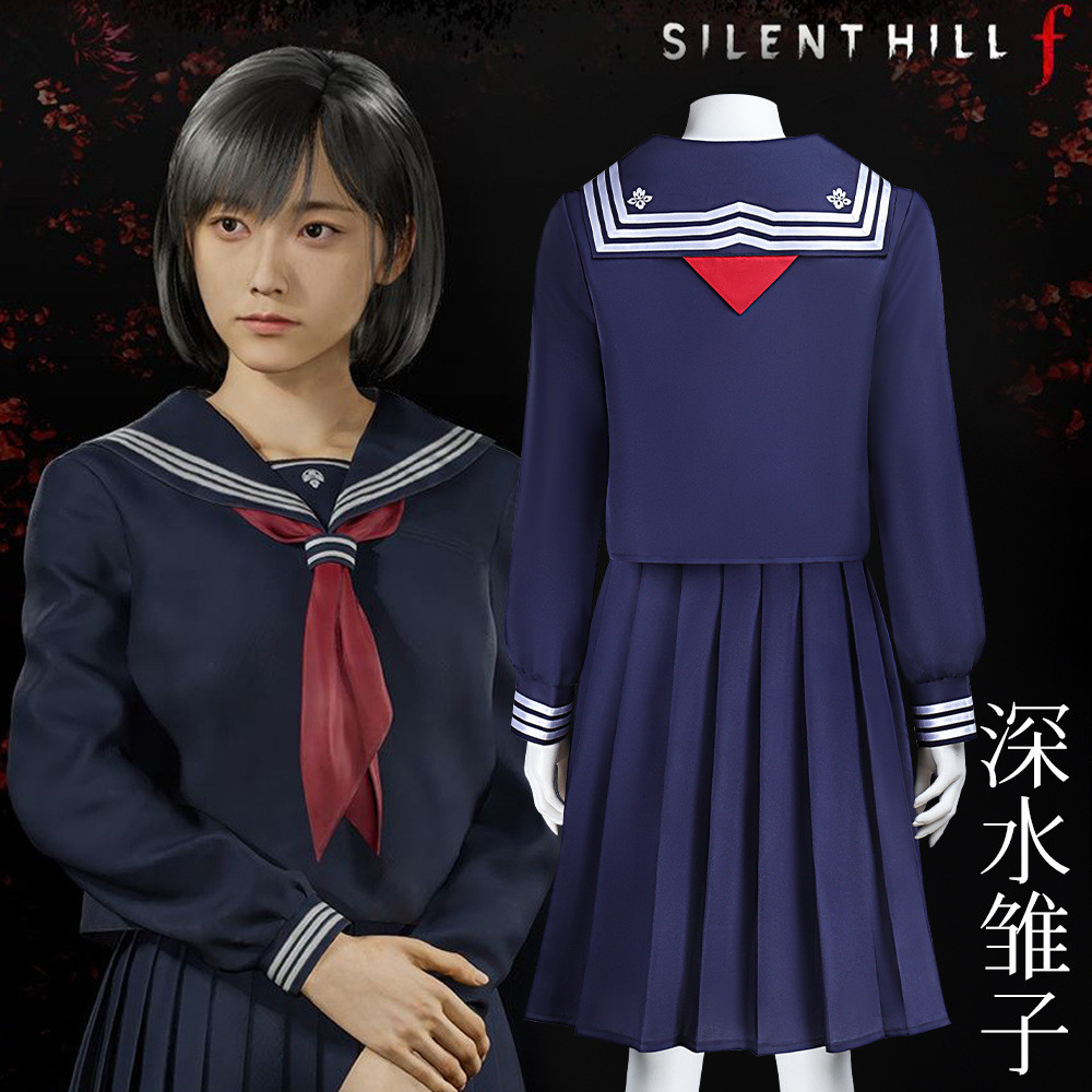 ชุดคอสเพลย์ Silent Hill F Shimizu Hinako JK Uniform ใหม่ สำหรับคอนเวนชัน