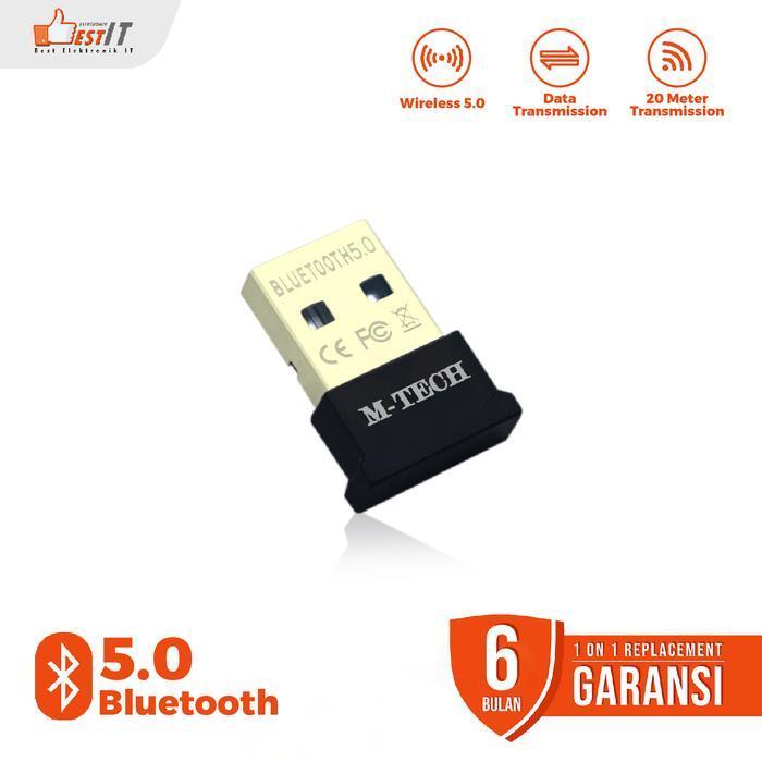 M-Tech USB Bluetooth V5.0 - อะแดปเตอร์ USB Dongle Bluetooth V5.0