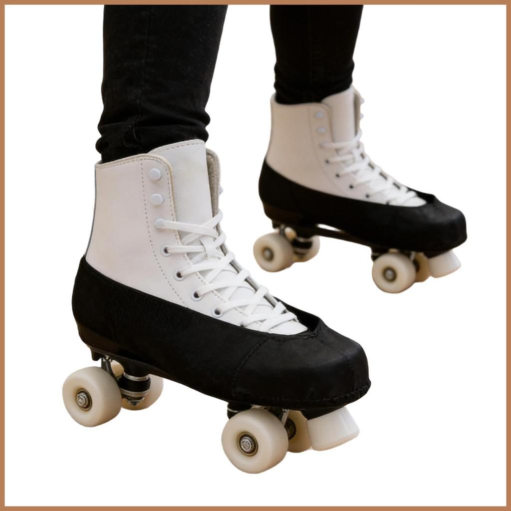 Ice Skate Covers Soft Elastic Guard Skate Cover สําหรับผู้หญิงผู้ชายเด็กชายหญิงวัยรุ่นผู้ใหญ่การฝึกอ