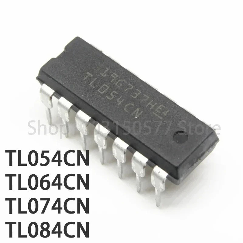 5PCS TL054CN TL064CN TL074CN TL084CN DIP14 ชิป ic