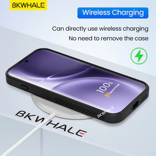 BKWHALE Cooling เคสโทรศัพท์แม่เหล็กสําหรับVivo X300 Pro X100 X200 Pro Mini iQOO 15 13 12 Neo11 Z9 Z10 Turbo Pro iQOO15 iQOO13/12 Anti Fallปกหลังรังผึ้งรูนุ่มกรณี
