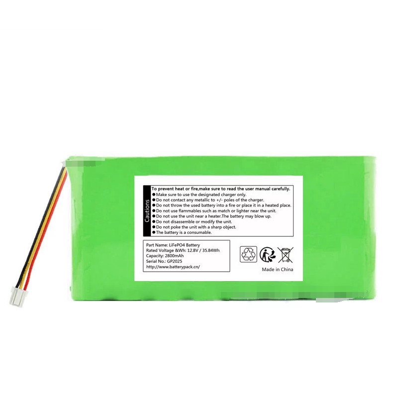 12.8v 35.84 Wh 2800mAh เหมาะสําหรับ RYDIS MR6500 เครื่องดูดฝุ่นหุ่นยนต์แบตเตอรี่