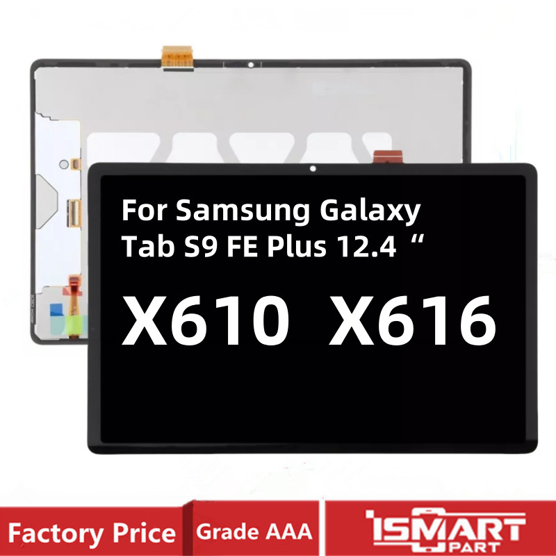 SAMSUNG 12.4 "สําหรับSamsung Galaxy Tab S9 FE Plus LCD S9FE + X610 X616 SM-X610 SM-X616BจอแสดงผลTouc