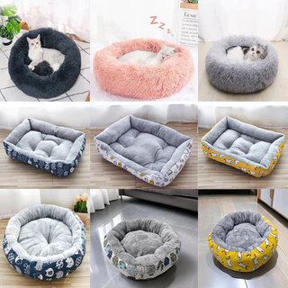 พร้อมส่ง เตียงสัตว์เลี้ยง ที่นอน เบาะนอน ขนแกะ สำหรับสัตว์เลี้ยง สุนัข และแมว นุ่มสบาย ออกแบบมาสำหรับสัตว์เลี้ยง