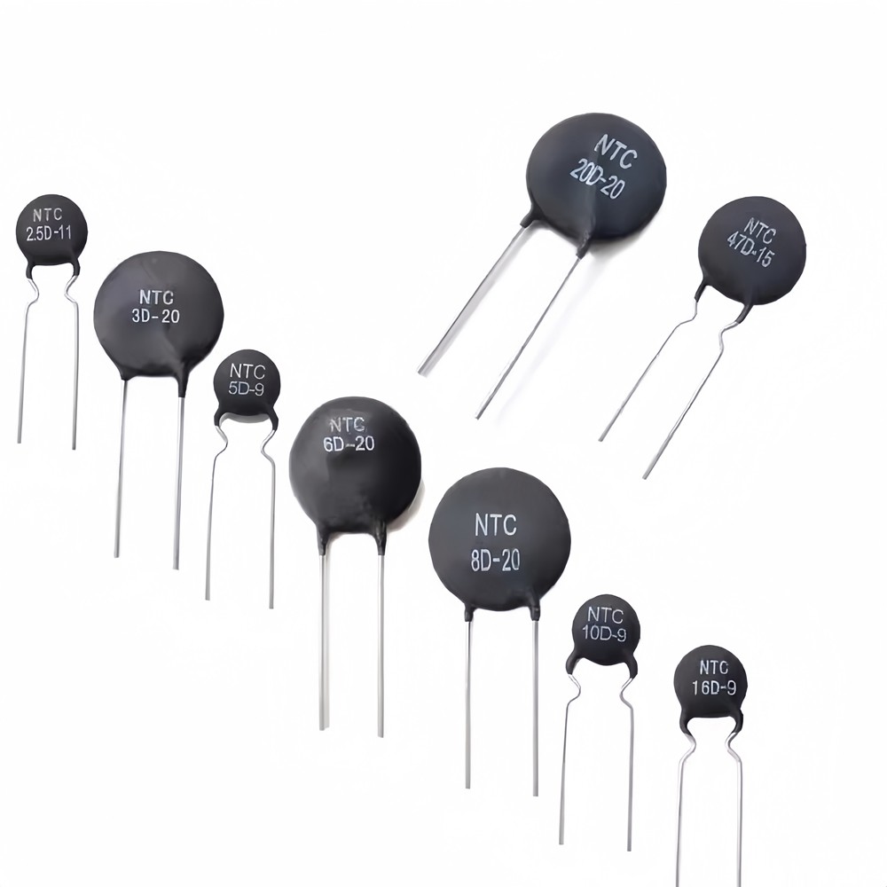 10PCS NTC Thermistor อุณหภูมิลบ Coefficient Resistor 2.5D 3D 5D 8D 10D 20D 33D 47D - 5 7 9 11 13 15 