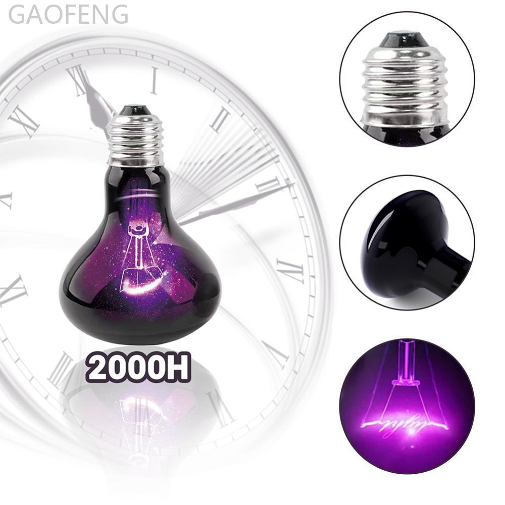 GAOFENG 25W 50W 75W 100W UVA สัตว์เลื้อยคลานความร้อน Night Light ความร้อนหลอดไฟเต่า Lizards งูสัตว์เ