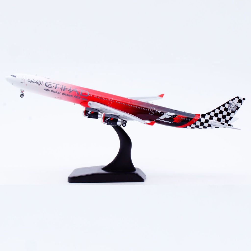 JC Wings 1: 400 Arthur Airlines A340-600 A6-EHJ โมเดลเครื่องบินโลหะผสม