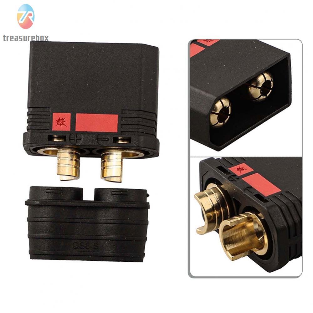 TRSBX❤️QS8S Male Female Battery Connector Compatible Anti Static Power Tool Replacement