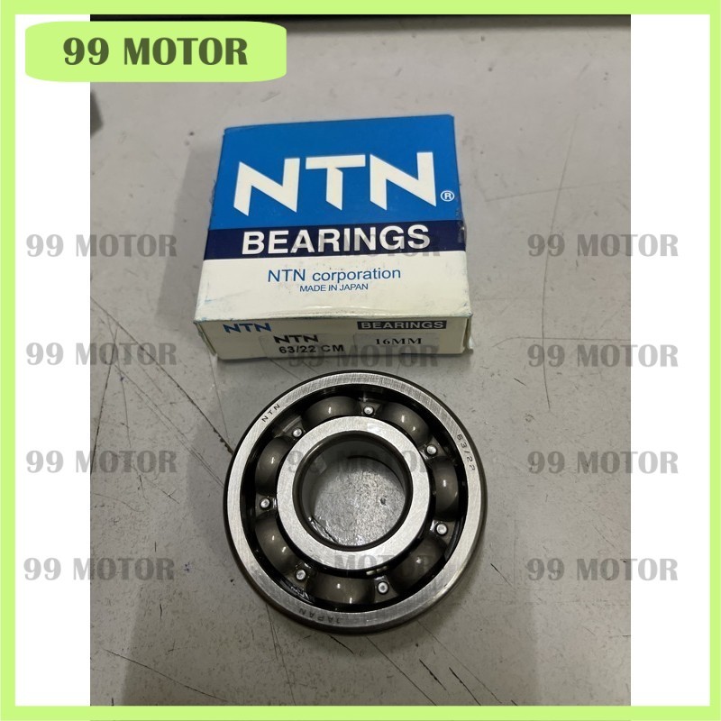 Ntn แบริ่ง 63/22 6322 63 22 cm 16MM แบริ่ง wave125 wave 125